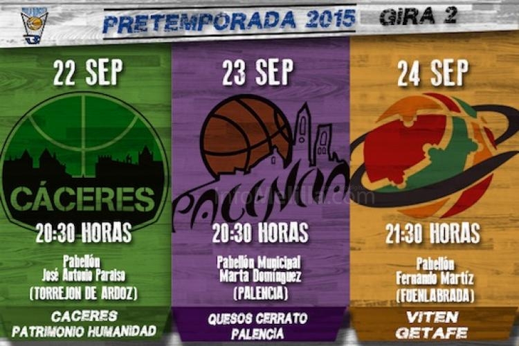 Melilla Baloncesto ya tiene rivales para su segunda gira de pretemporada