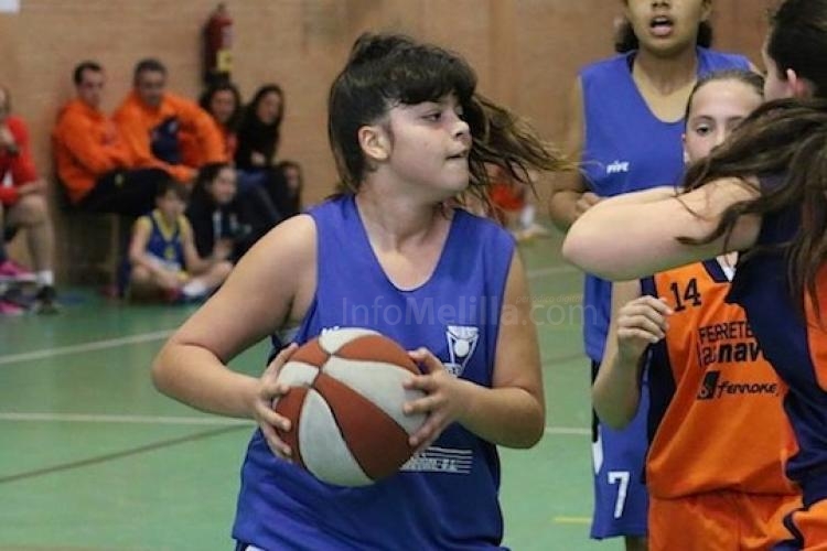 Naomi Pellitero durante el transcurso de un encuentro
