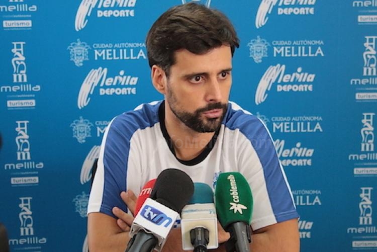 Alejandro Alcoba CB Melilla) : “El camino para frenar al Peñas es estar unidos en defensa"
