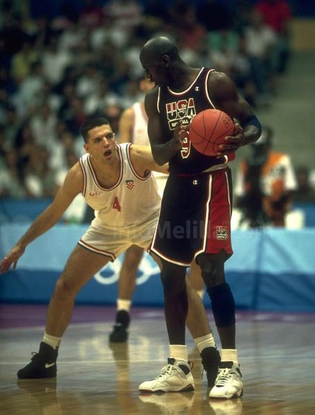 El malogrado Drazen Petrovic, en su época NBA
