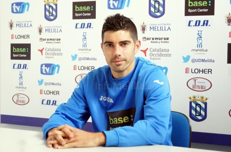 Guille Roldan enla rueda de prensa de este jueves