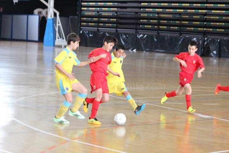 Campeonato España Benjamín Fútbol Sala: Melilla se deshace ante Navarra (5-1)