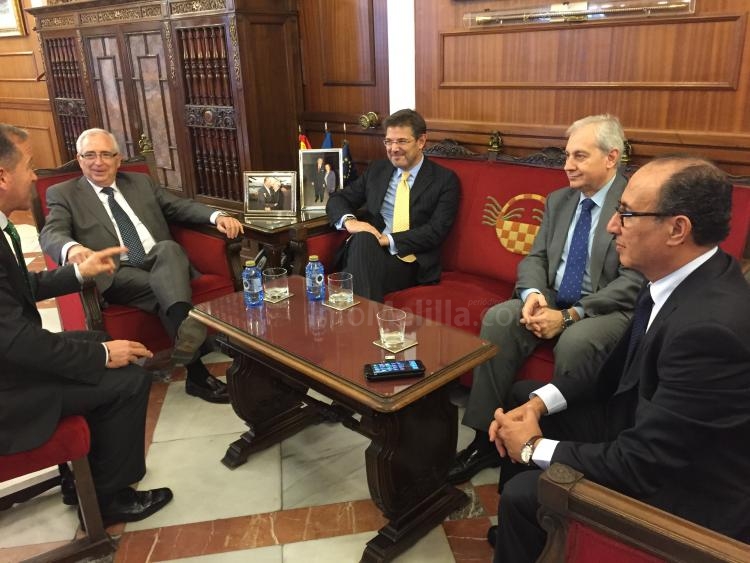 El Ministro de Justicia inaugura la Oficina Fiscal y la nueva sede del Colegio de Abogados de Melilla