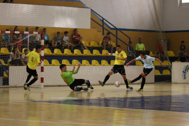 La Peña Madridista, campeón cadete en fútbol sala al vencer en los penaltis al Gimnástico Melilla