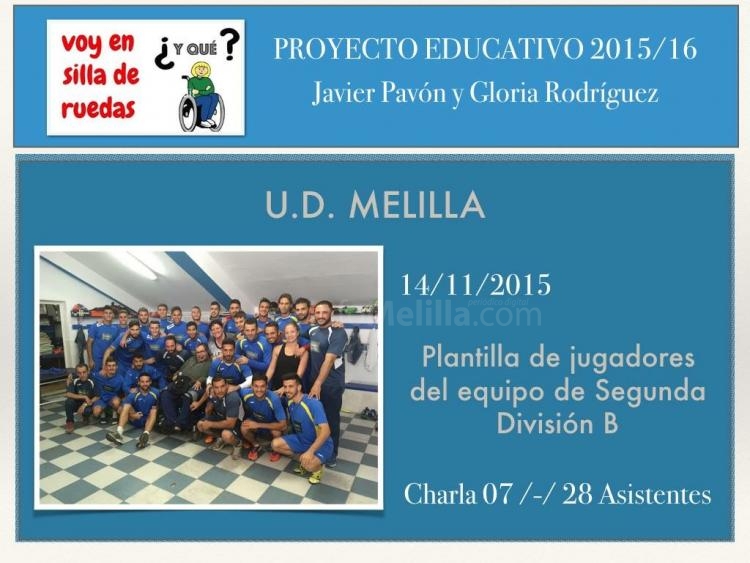 Unión Deportiva Melilla: Los jugadores dedican la victoria a Javier Pavón y Gloria Rodríguez