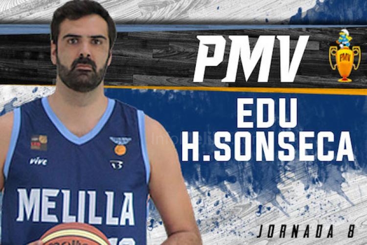 Melilla Baloncesto: Hernández-Sonseca indiscutible PMV ante CB Prat
