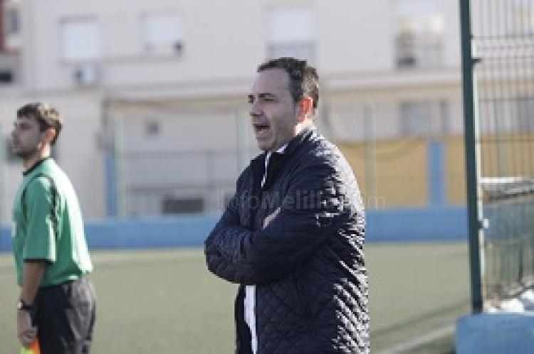 Alejandro Ramos, técnico del equipo melillense