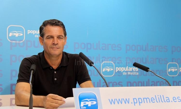 Francisco Villena, secretario de actos públicos del Comité Ejecutivo de PP de Melilla