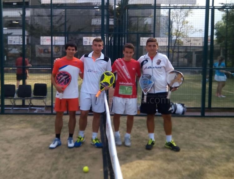 Padel (Mundial de Menores): Excelente jornada la de la representación Melillense