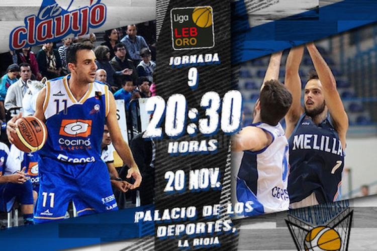 Melilla Baloncesto busca enterrar su maldición riojana
