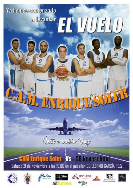 Baloncesto EBA: El Enrique Soler quiere darle la primera victoria a su afición en el Pezzi ante Novaschool