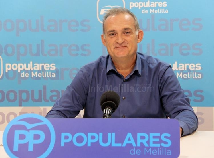 Javier Lence, vicesecretario regional del Partido Popular de Melilla