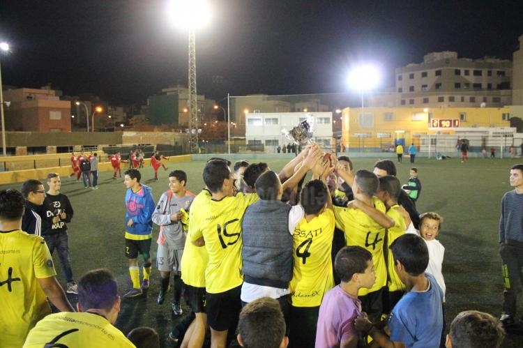 El Gimnástico Melilla se impone 2-1 a la Peña Barcelonista B en la final de la Copa Federación Juvenil