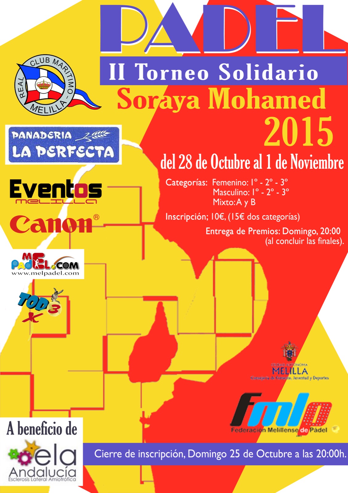 Cartel anunciador de dicho evento deportivo