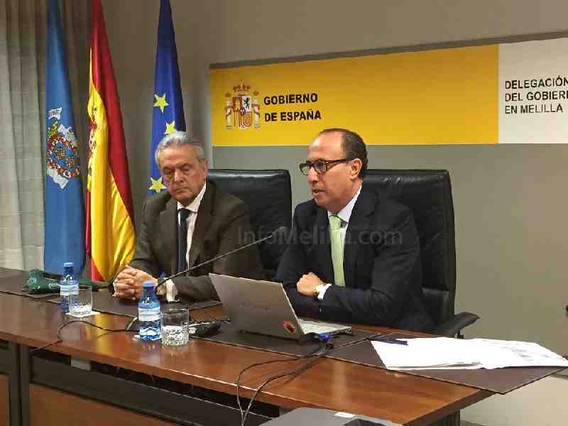 El Barkani junto a Javier Calderón