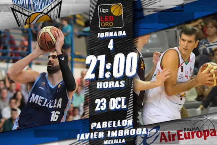 Melilla Baloncesto busca reencontrarse con el tirunfo ante Palma Air Europa