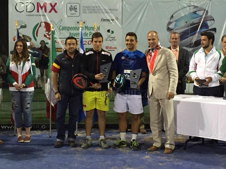 Padel (Mundial Menores Méjico): Los melillenses Pablo Castillo y Jesús Moya Campeones del Mundo