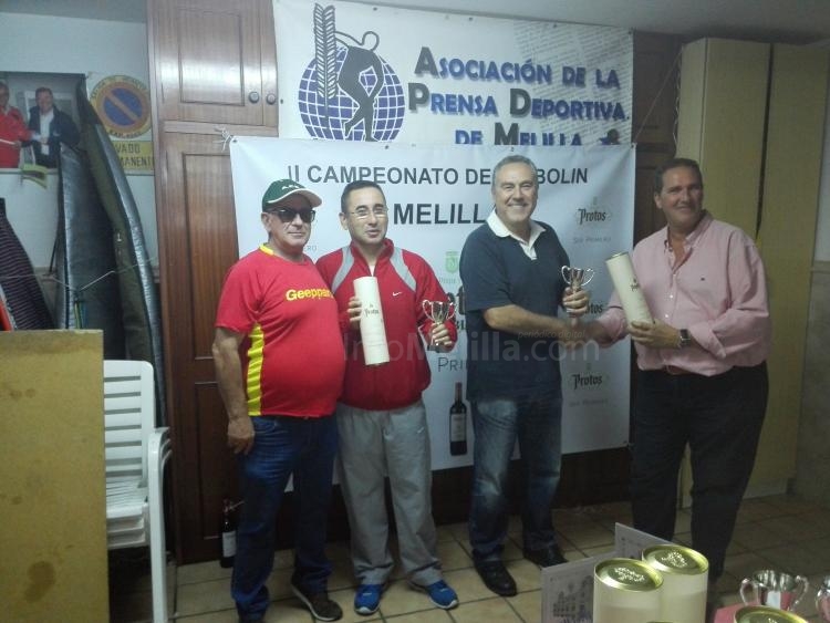 II Trofeo Futbolín: Antonio Ramón y Juan García los Campeones