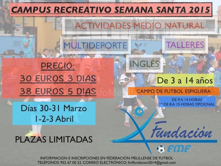 Cartel del citado Campus
