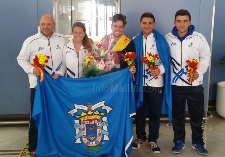 Llegaron a la Ciudad nuestros paisanos Campeones del Mundo de Padel