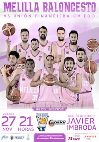 El Club Melilla Baloncesto presenta una equipación rosa con motivo del Día Internacional contra la Violencia de Género