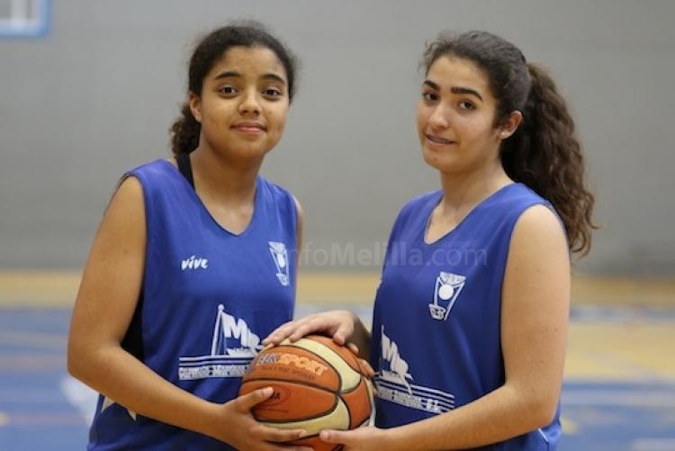 El Club Melilla Baloncesto aporta dos jugadores a la Selección Melillense Infantil Femenina