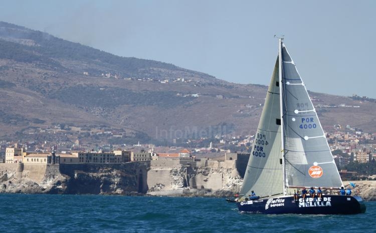 Vela: El ‘Ciudad de Melilla’ gana el Territorial de Flota