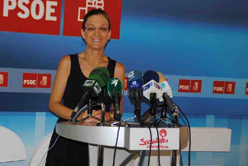 Gloria Rojas, presidenta de la gestora del PSOE