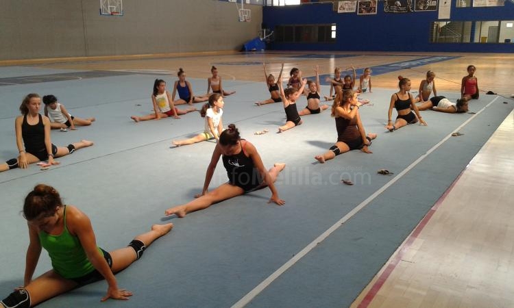 Gimnasia Rítmica: Las gimnastas melillenses retoman los entrenamientos