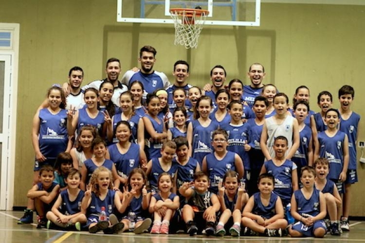 Melilla Baloncesto: Los Babybasket, Pequebasket y Minibasket se enfrentan a sus entrenadores