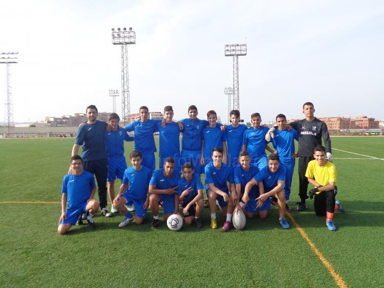 Unión Deportiva Melilla: El rugby como complemento a la formación de los cadetes