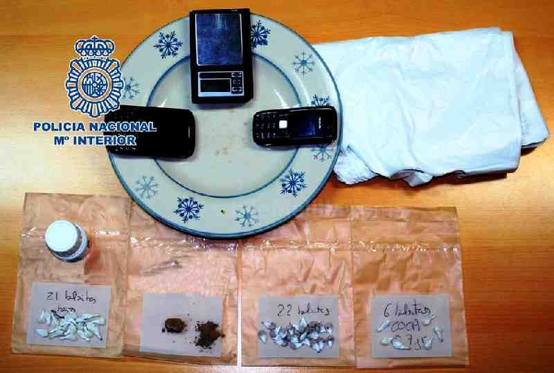 Desarticulado un punto de venta de droga en la barriada de Reina Regente