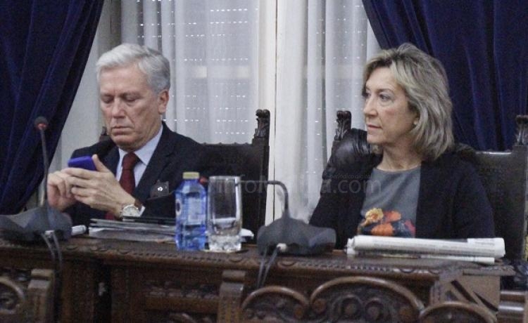 Julio Liarte y Rosa Cuevas, diputados de PPL