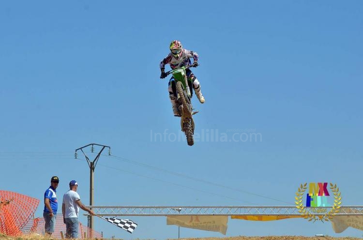 Motocross: Borja Martín, fuera del podio por una caída en Molina de Segura