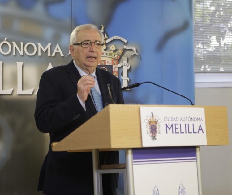 Juan José Imbroda, presidente de Melilla