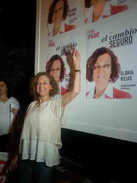 Rojas pide a los melillenses que confíen en ella para liderar el cambio que Melilla necesita