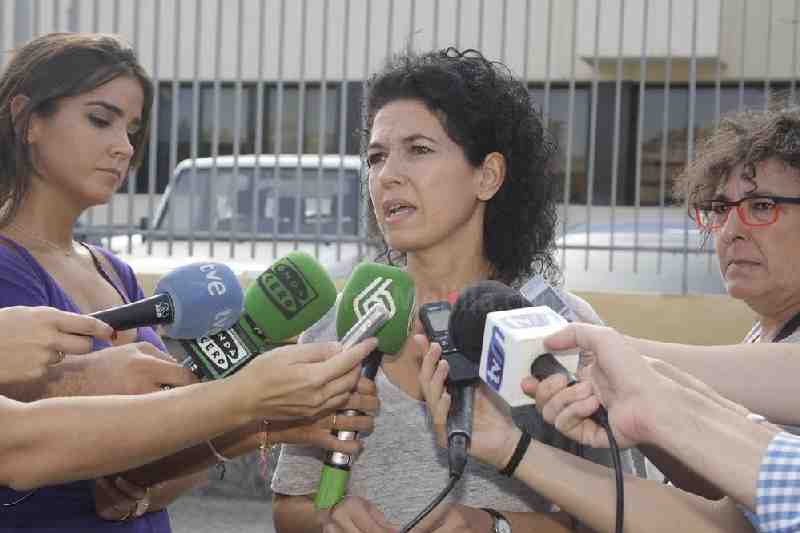 Maribel Mora, senadora de Podemos
