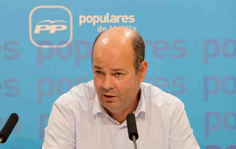 Daniel Conesa, dirigente regional del Partido Popular (PP) de Melilla y portavoz del Gobierno de la