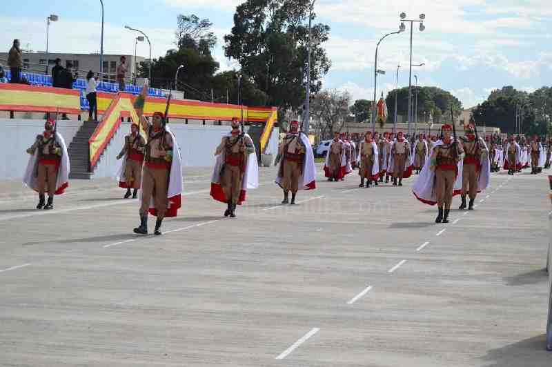 La Base Alfonso XIII acoge la celebración del Viernes Regular con el nombramiento como Regular de Honor del Jefe Superior de Policía de Melilla