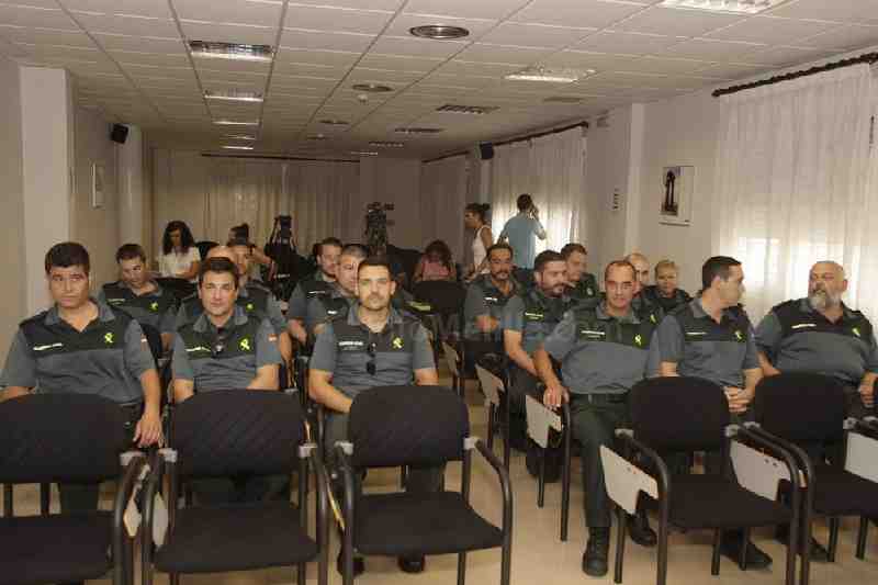 La Guardia Civil refuerza su plantilla con 18 nuevos agentes hasta la finalización de la Operación Paso del Estrecho