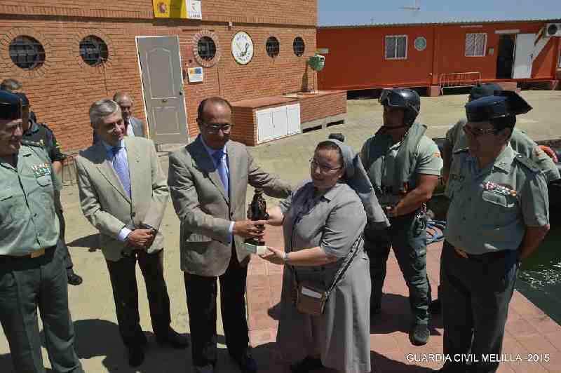 La Guardia Civil de Melilla recibe dos nuevas embarcaciones para el GEAS que le otorgarán mayor capacidad de maniobra en salvamentos y rescates en el