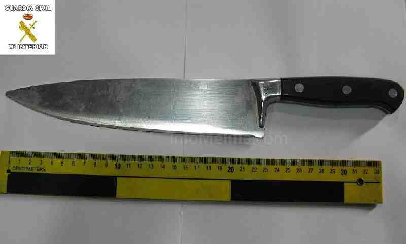 Detenido un joven marroquí tras robar el móvil a un menor al que amenazó con un cuchillo de grandes dimensiones