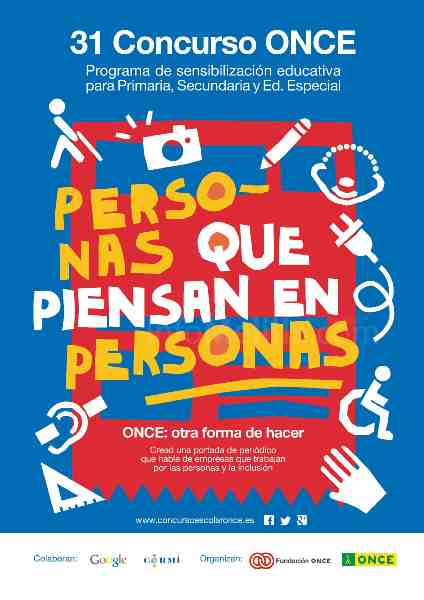 Medio centenar de estudiantes melillenses participan en el Concurso Escolar de la Fundación ONCE
