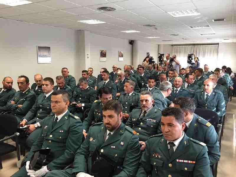 La Comandancia de la Guardia Civil incorpora hoy lo 50 nuevos agentes prometidos por Interior y que realizarán labores en los puestos fronterizos