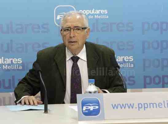 Juan José Imbroda, presidente del PP de Melilla