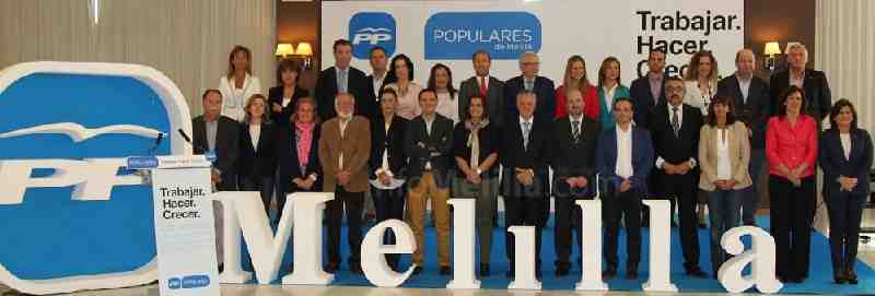 Imbroda: “La lista del PP de Melilla es una lista ganadora con gente preparada y con un proyecto de futuro para Melilla”