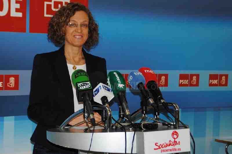 Gloria Rojas, candidata a la Presidencia de Melilla por el PSOE