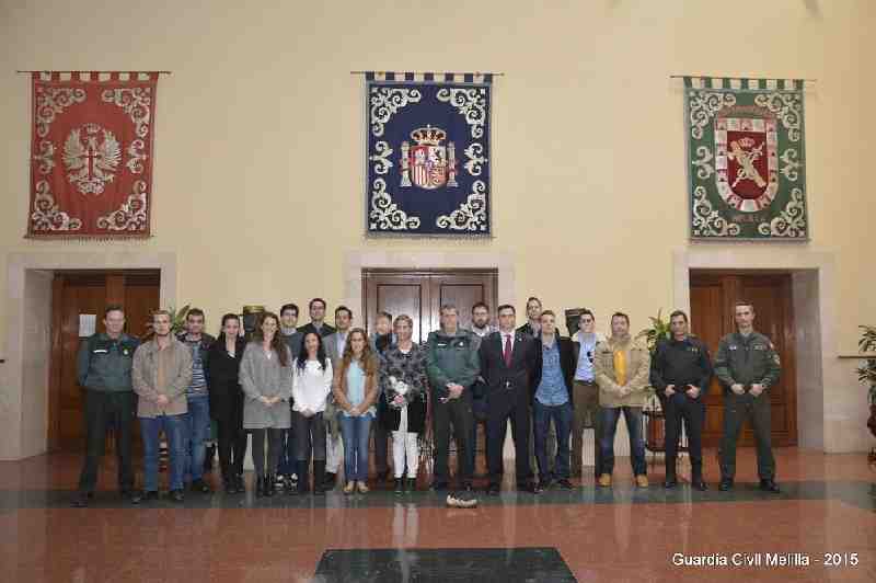 La Fundación de Estudios Estratégicos e Internacionales conoce de cerca el trabajo de la Guardia Civil en la frontera
