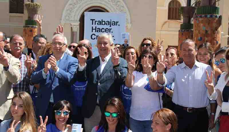 Arenas asegura que Imbroda se presenta a estas elecciones "con un balance extraordinario”