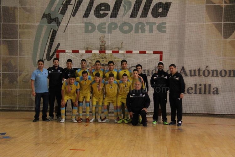 Selecciones sub-16 Fútbl Sala: Melilla hace su trabajo ante Canaria pero se queda sin Fase Final (7-2)